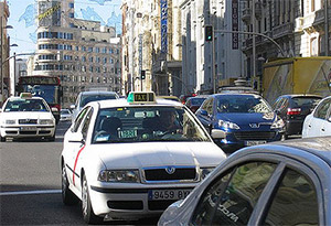 Taxis y VTC Madrid Central