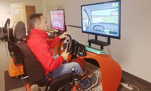 Curso conducción segura con simulador