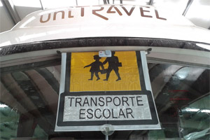 Indicativo de transporte escolar