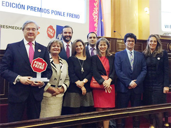 Premio Ponle Freno a la Mejor Accin de Seguridad Vial 2014