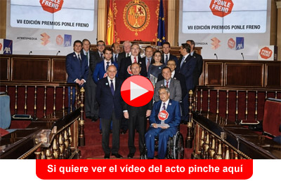 Ponle Freno celebra su VII aniversario con la entrega de sus premios Ponle Freno celebra su VII aniversario con la entrega de sus premios