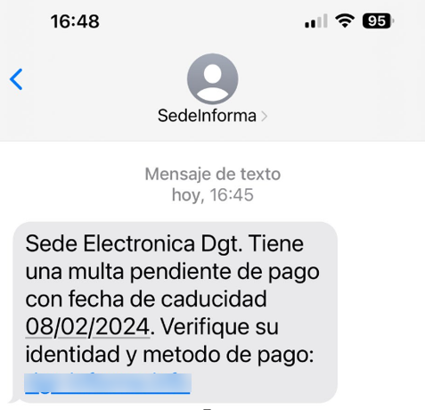 Alerta de fraude SMS de la DGT y recomendaciones de seguridad