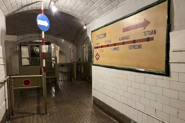 Visita guiada a la Estación de Chamberí