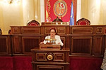 Visita a la Cámara del Senado