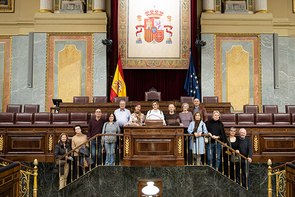 Visita al Congreso de los Diputados