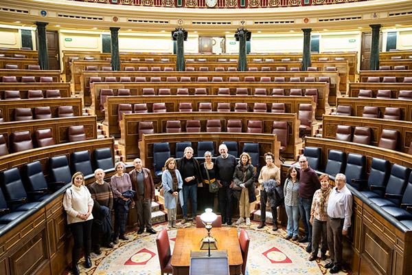 Visita al Congreso de los Diputados