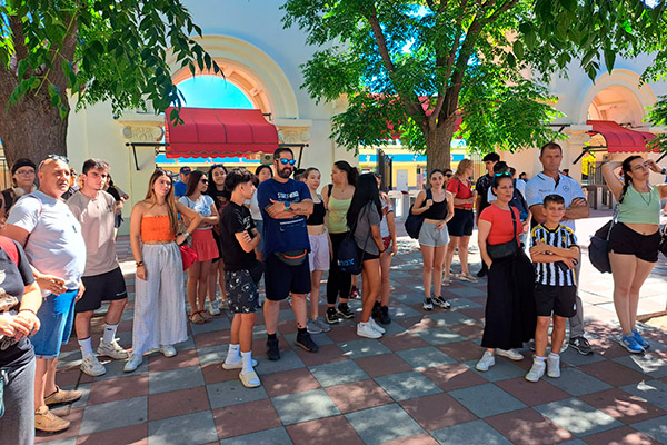 Fiesta Junior en el Parque Warner Madrid