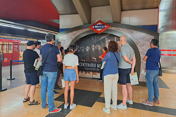 Exposición Trenes Históricos Chamartín