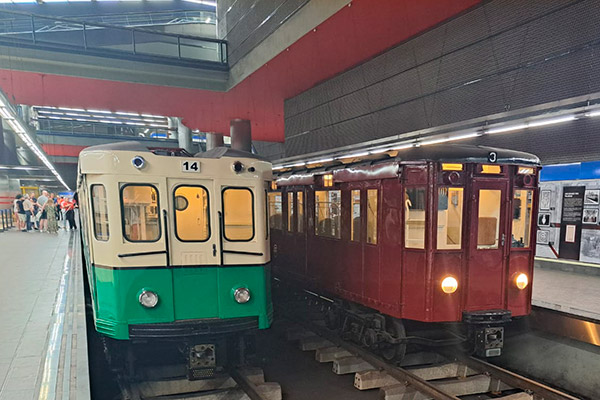 Exposición Trenes Históricos Chamartín