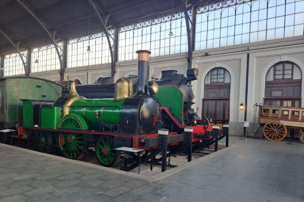 Visita al Museo del Ferrocarril
