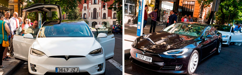 Presentación de Tesla modelo X y S