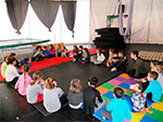 Taller circense en Arribas Circo