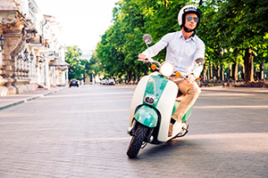 Reducir los accidentes en moto