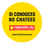 Si conduces no chatees