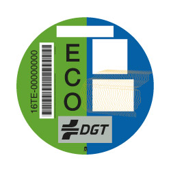 Distintivo ambiental B, C, Eco o Cero para tu coche o moto