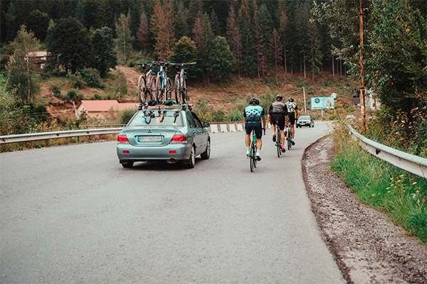 Distancia de seguridad: bicicletas 