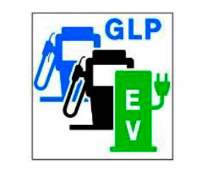 Surtidor de carburante, GLP y estación de recarga eléctrica