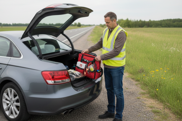 Siempre es conveniente llevar en esta época del año elementos de primer auxilio en el automóvil