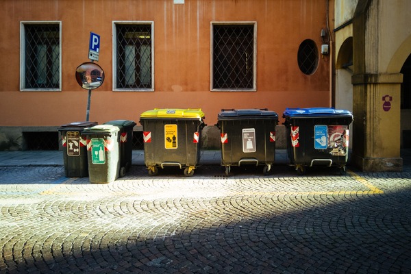 multa dejar caja carton fuera contenedor