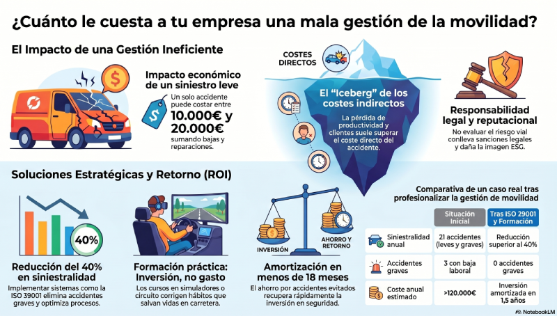 ¿Sabes cuánto le cuesta a tu empresa una mala gestión de la movilidad?
