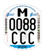 Etiqueta identificativa oficial VMP