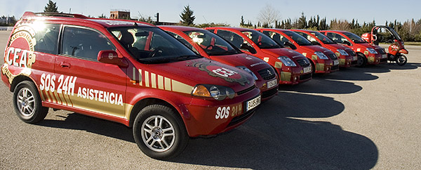 Coches asistencia en viajes